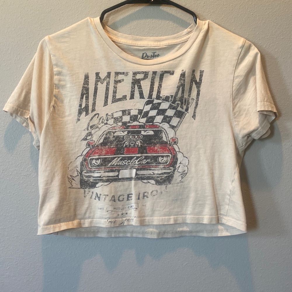 Cropped Graphic Tee